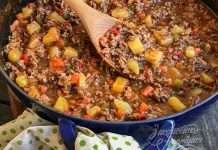 CAZUELA DE CARNE AL BALSAMICO