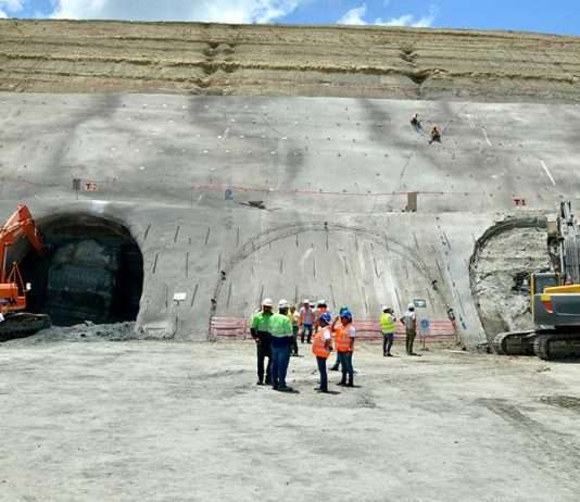La presa de Monte Grande comienza a tomar su forma