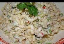 Ensalada de pasta con tuna