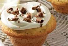 Muffins de limón con chía