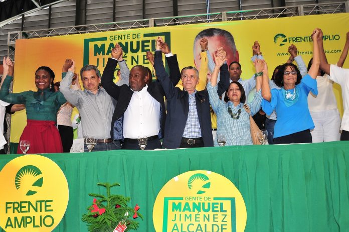 FRENTEAMPLIO PROCLAMA A MANUEL JIMÉNEZ