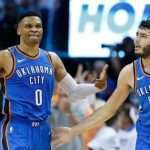 Westbrook suma 45 puntos y Thunder evita eliminación