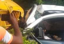 Accidente de tránsito deja dos muertos y varios heridos en carretera Sosua-Cabarete