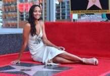 Así recibió Zoe Saldaña su estrella en el Paseo de la Fama de Hollywood