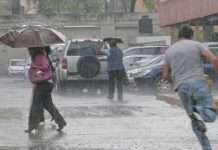Continúan los aguaceros y tormentas eléctricas en varias provincias