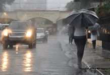 Onamet anuncia que continuaran los aguaceros con tormentas eléctricas para este sábado.
