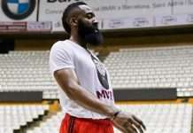 Harden se entrena estos días en el Olímpic de Badalona