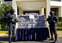 DNCD y la Armada ocupan 193 kilos de cocaína en costa La Altagracia