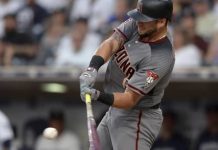 Peralta pega jonrón en victoria de Diamondbacks sobre Padres