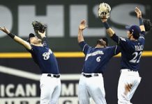 6-5. Aguilar pega la diferencia y los Cerveceros toman la ventaja