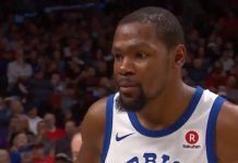 Durant ataca con 41 puntos para los líderes Warriors