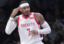 Los Rockets no despegan: Carmelo Anthony, señalado