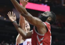 Harden decide con 43 puntos el triunfo de los Rockets