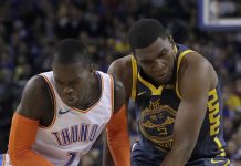 Schroder y los Thunder agravan la crisis de los Warriors