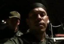 Miembros de la Guardia Nacional Bolivariana llamaron a un alzamiento en un comando en Caracas