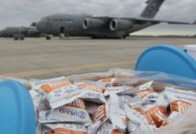 Llega a Cúcuta primero de 3 aviones militares con ayuda para Venezuela