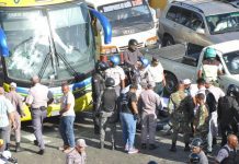 Chófer de Caribe Tours mata de un disparo a motorista