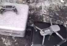 Video: Descubren drones vigilando desde la azotea del Congreso