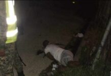 VÍDEO: Matan dos jóvenes a tiros en el km 24 autopista Duarte