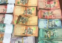 EN LA VEGA: La Policía apresa a cinco personas con miles de pesos falsos
