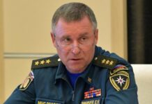 Murió el ministro de emergencias de Rusia durante un ejercicio de entrenamiento en la región del Ártico