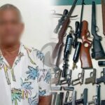 Desmantelan taller de reparación y modificación de armas de fuego