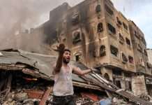 «Zona de No Vuelos» para poner fin al genocidio de Israel en Gaza.
